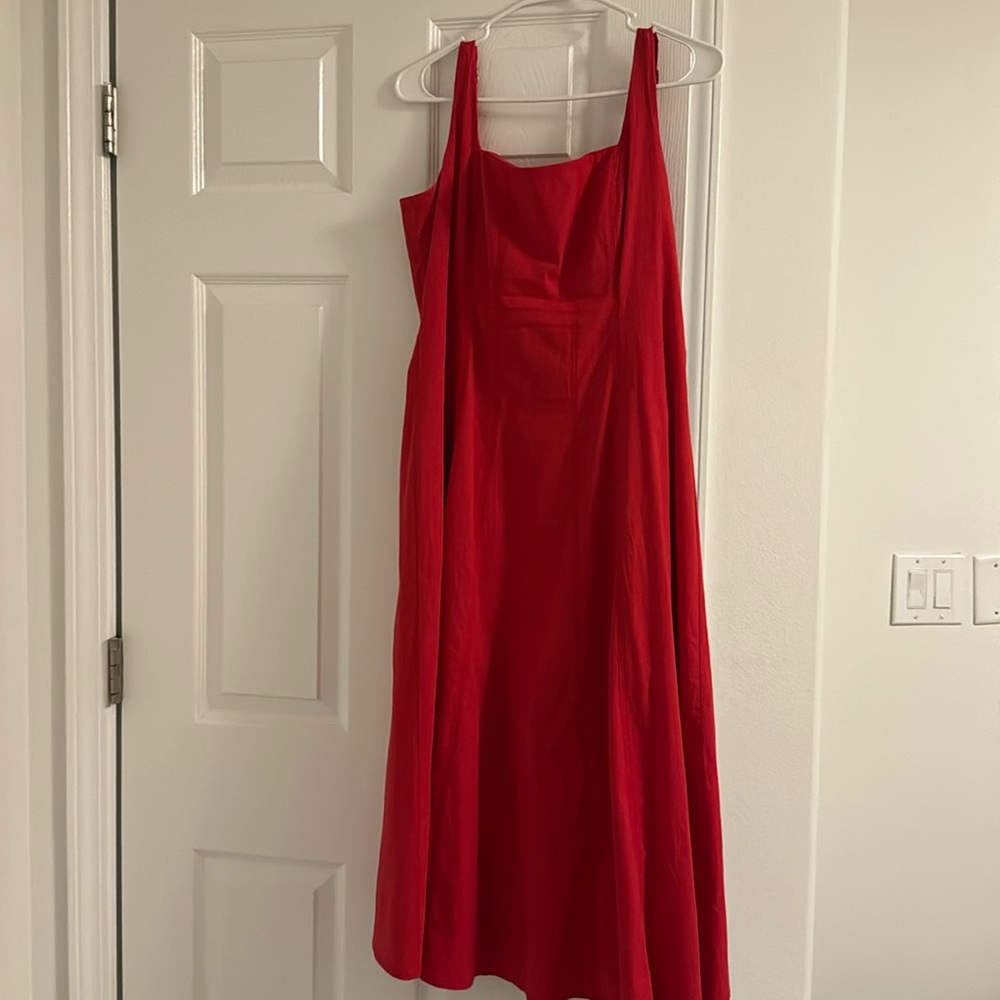 Red dress